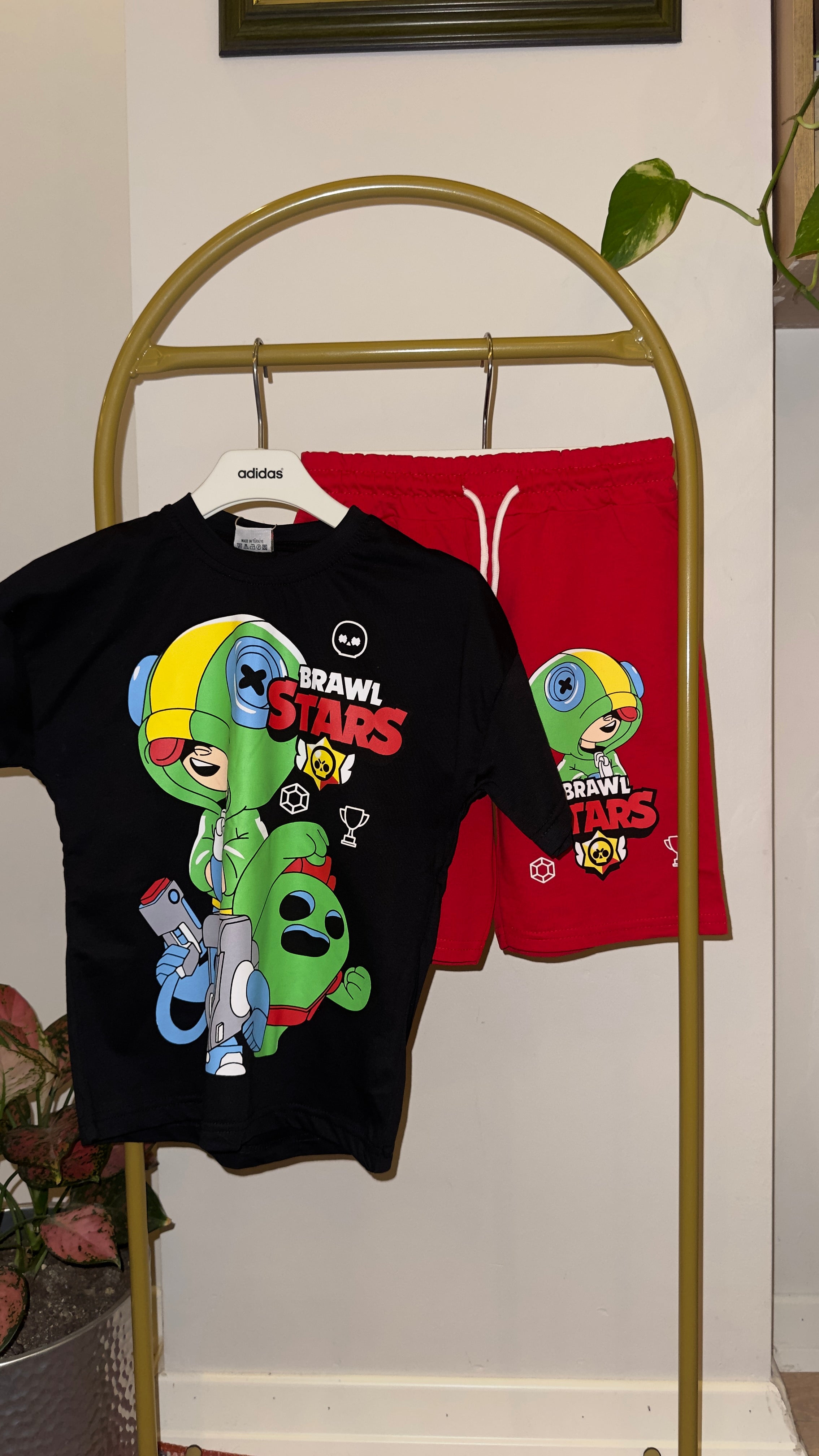 Brawl Stars Baskılı Şortlu Takım