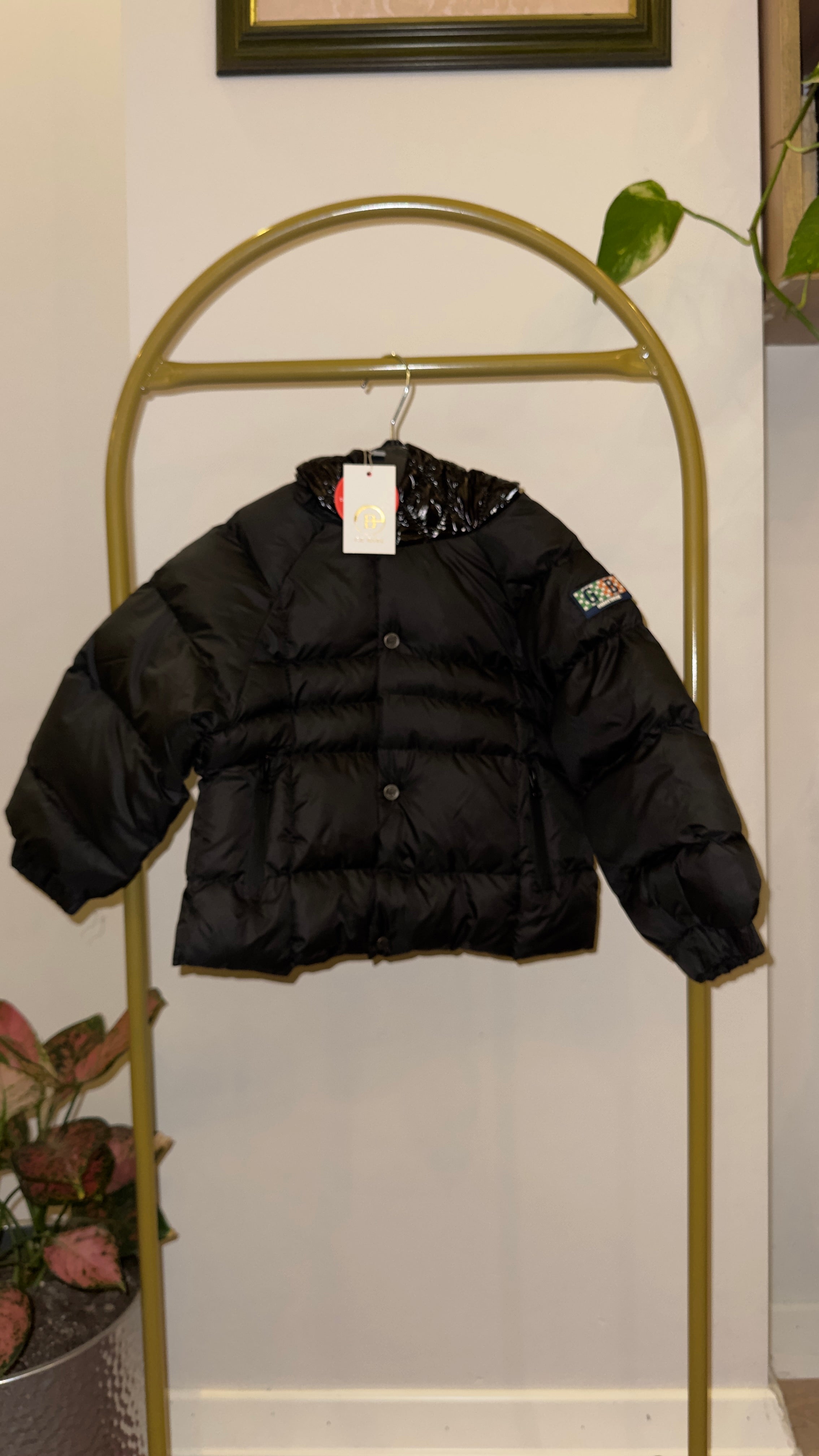 B&G Erkek Bebek Siyah Mont